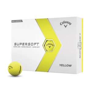 CALLAWAY Supersoft Golf Balls – Yellow