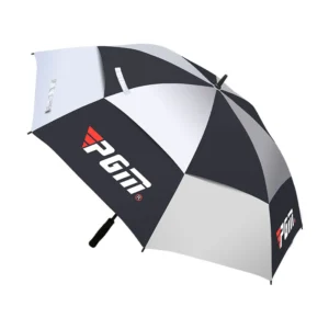Golf Basic Automatic Open Silver Umbrella