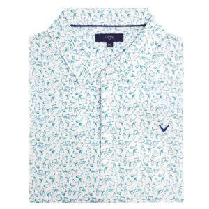 Callaway Birkdale Men’s Polo Shirt Bright White/Deep Lake