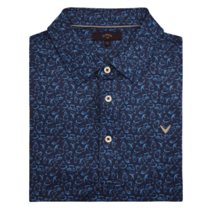 Callaway Birkdale Men’s Polo Shirt [MED BL/IBZ BL]