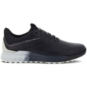 ECCO Men’s S-Three Golf Shoes Black/Concrete