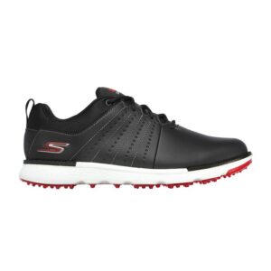SKECHERS Men’s Elite Tour SL MD Spikeless Golf Shoes – White/Navy